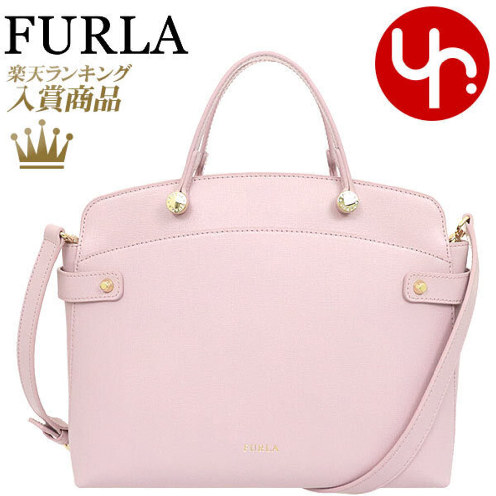 FURLA Agata Leather Tote Bag Crossbody